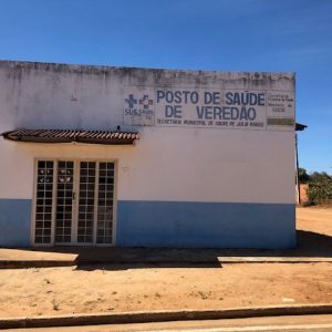 Unidade de Saúde da zona rural, município de Júlio Borges.