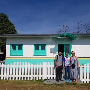 Unidade básica de Saúde da zona rural do município de Boa Vista do Ramos