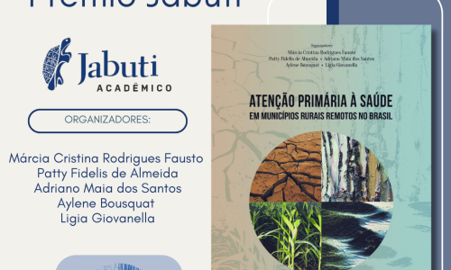 Livro organizado pelo Grupo de Pesquisa APS em MRR é finalista do Prêmio Jabuti Acadêmico