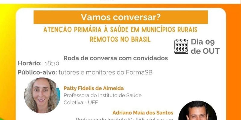 Pesquisadores do Grupo de Pesquisa APS em MRR participam de evento do FormaSB