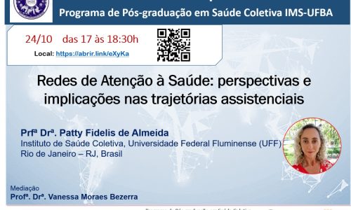 Pesquisadora do Grupo APS em MRR Participa de Seminário sobre Redes de Atenção à Saúde