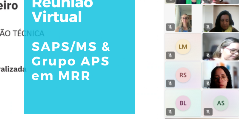 Ministério da Saúde e Grupo de Pesquisa discutem aprimoramento da APS em contextos rurais e remotos
